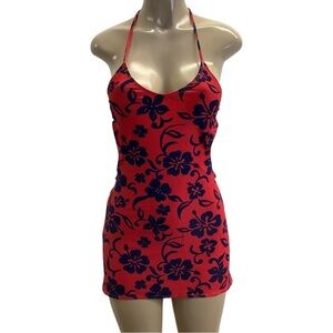 Indecent Proposal by Zuliana mini dress with cut out design and halter tie